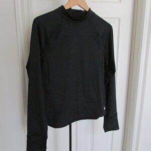 Under Armour Women's Coldgear Run Black Mockneck, XL